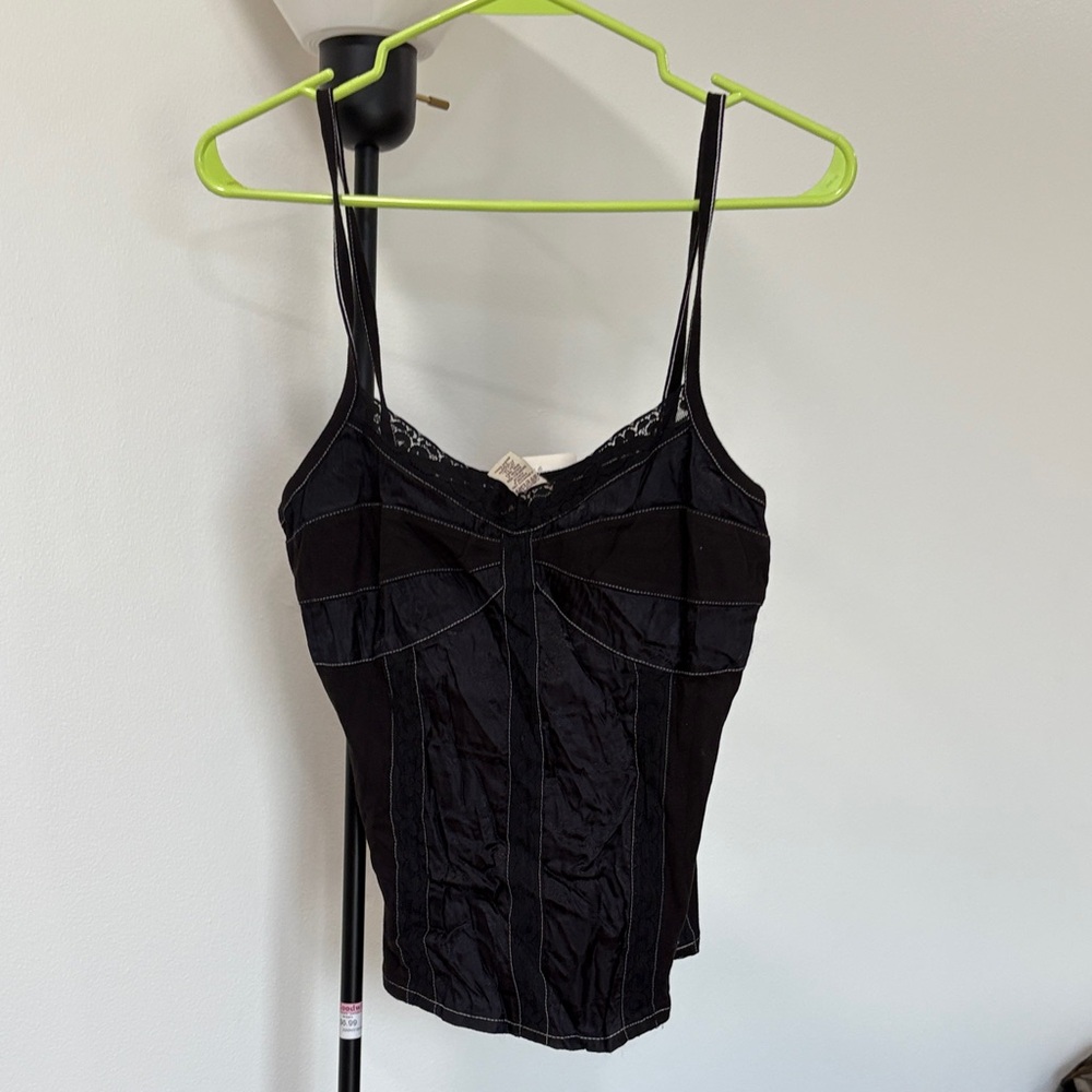 Free People Black Camisole Top